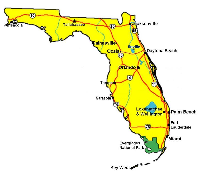 Florida Map 