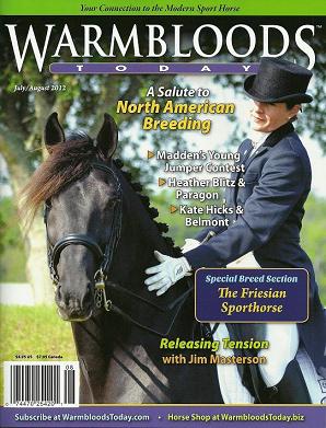 Gigha Steinman Moldrik & Lexington Friesian Sporthorse stallion